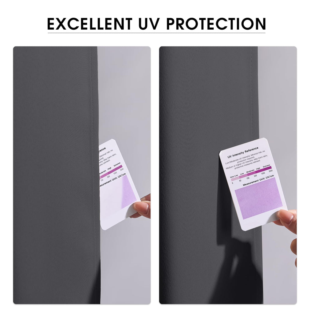 Fade Resistant Outdoor Curtains W52 x L84 in 2 Panels