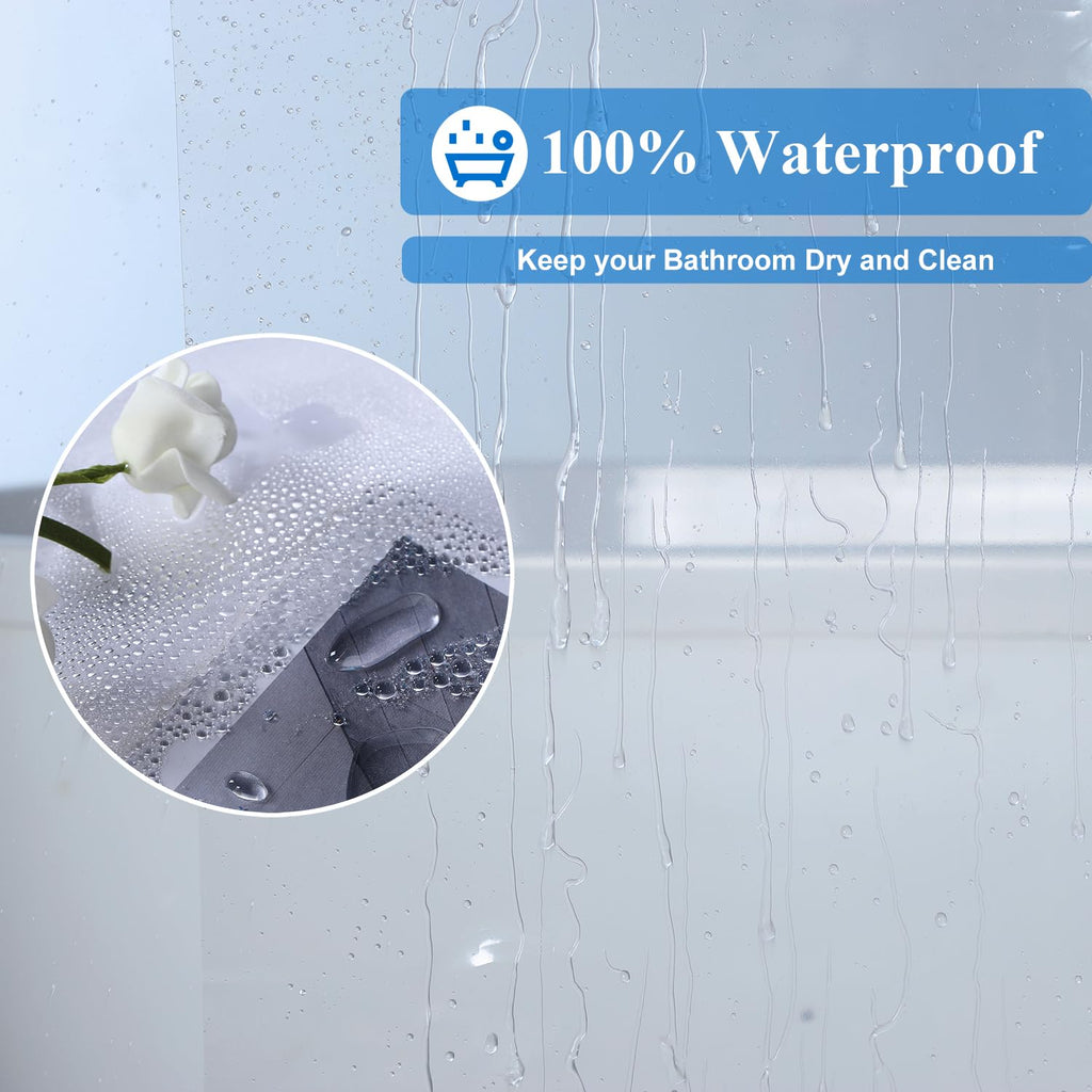 Extra Wide Shower Curtain Liner 108 x 72 | Casa Home Living