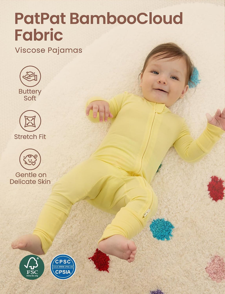 Bamboo Viscose Baby Pajama, Romper N Footie