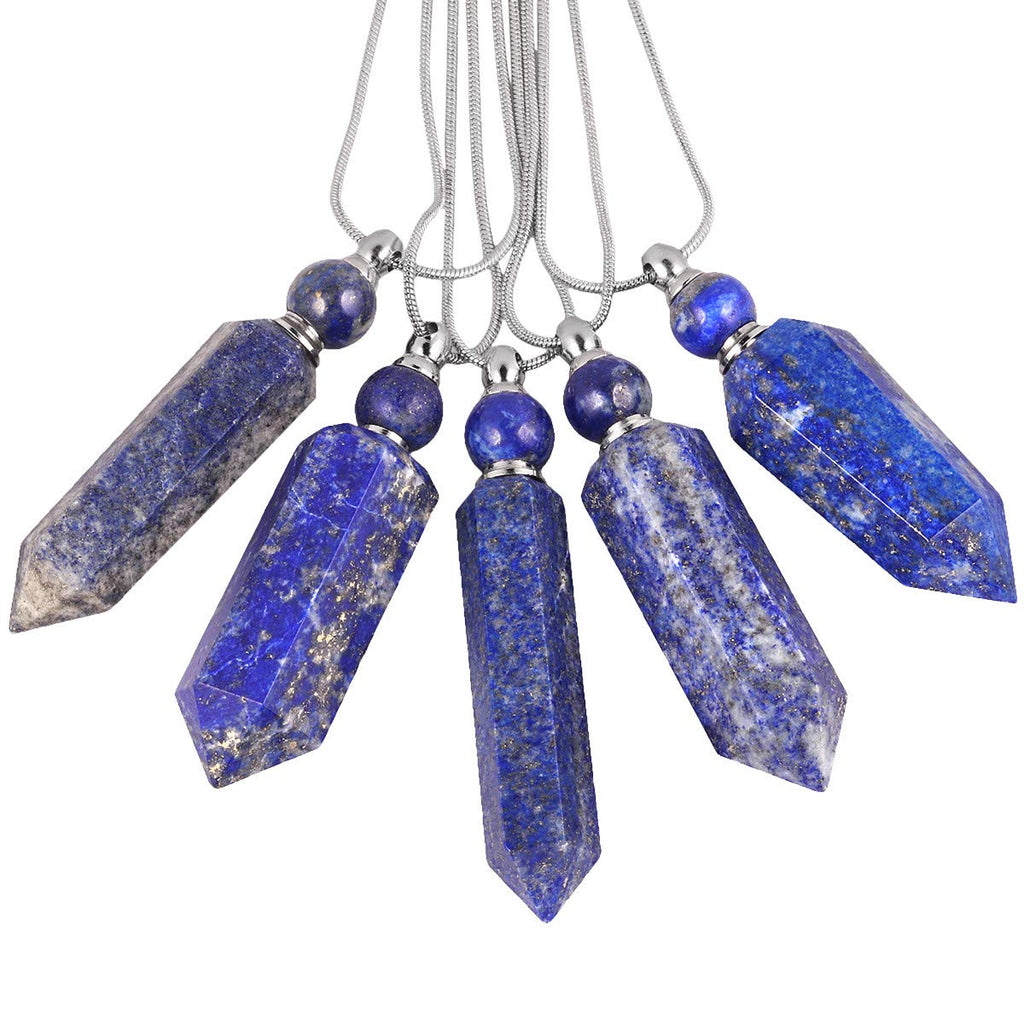 Essential Oil Diffuser Aromatherapy Stone Pendant Necklace