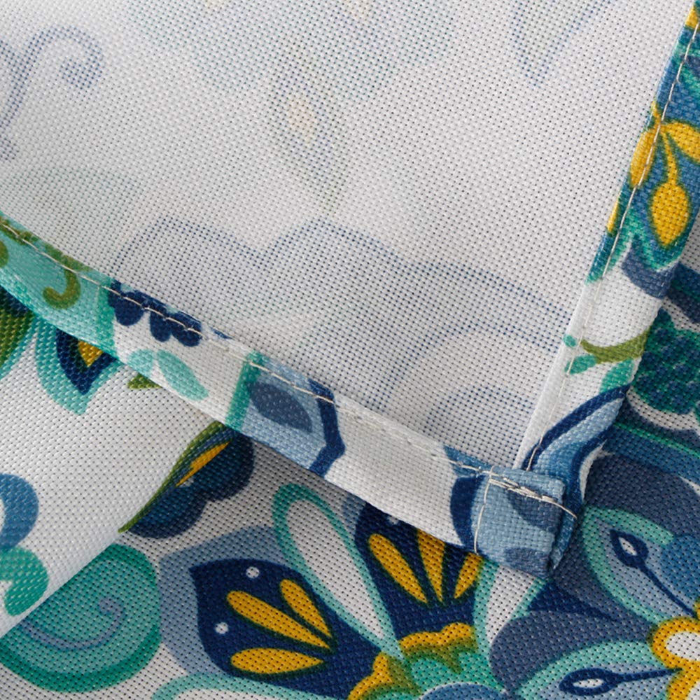 Outdoor Tablecloth with Umbrella Hole, 60x60 inch Square