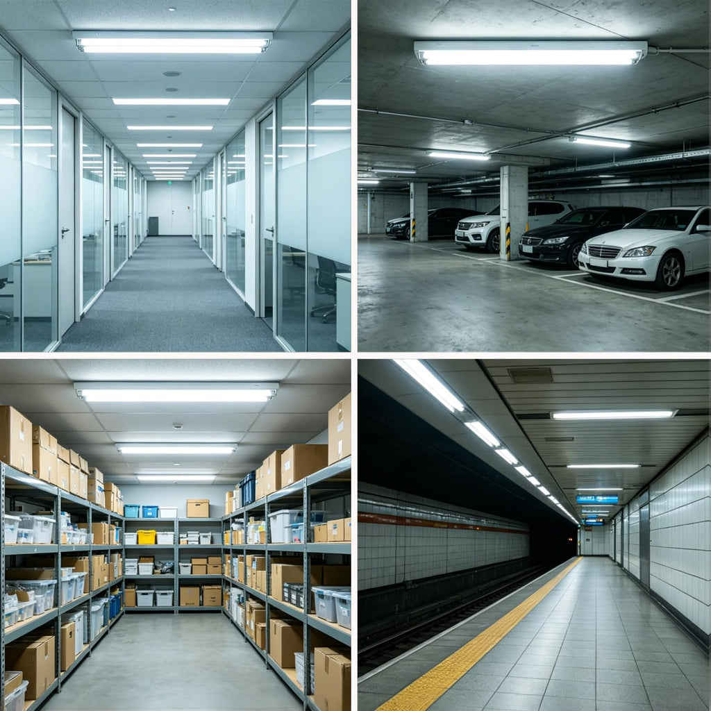 T8 LED Emergency Tube Light 2FT with Battery Backup,Remote,Dimmable,IP4X,CCT,10W,Fluorescent Tube Replacement 2