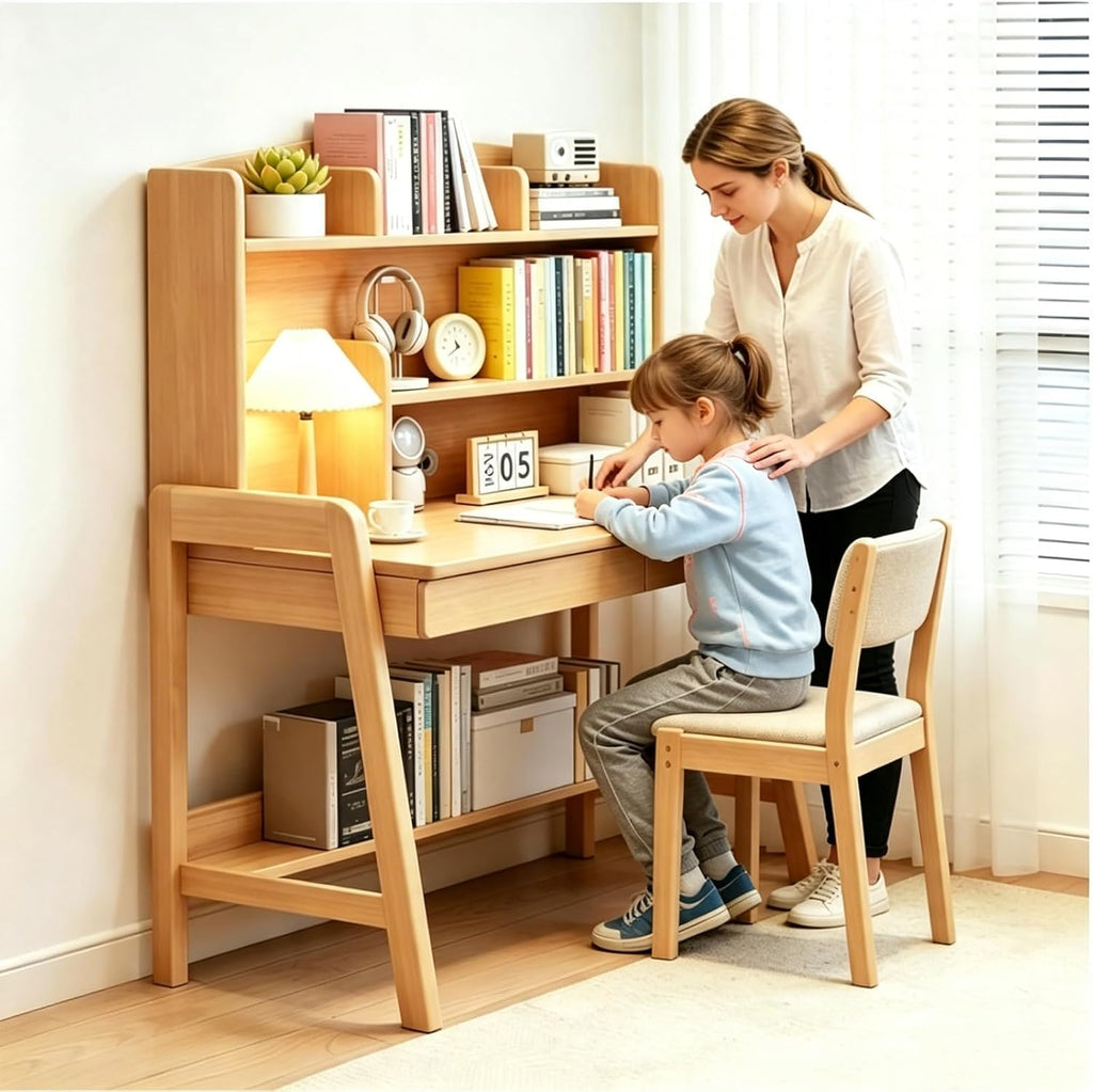 Kids Desk Height Adjustable Study Table for Children School