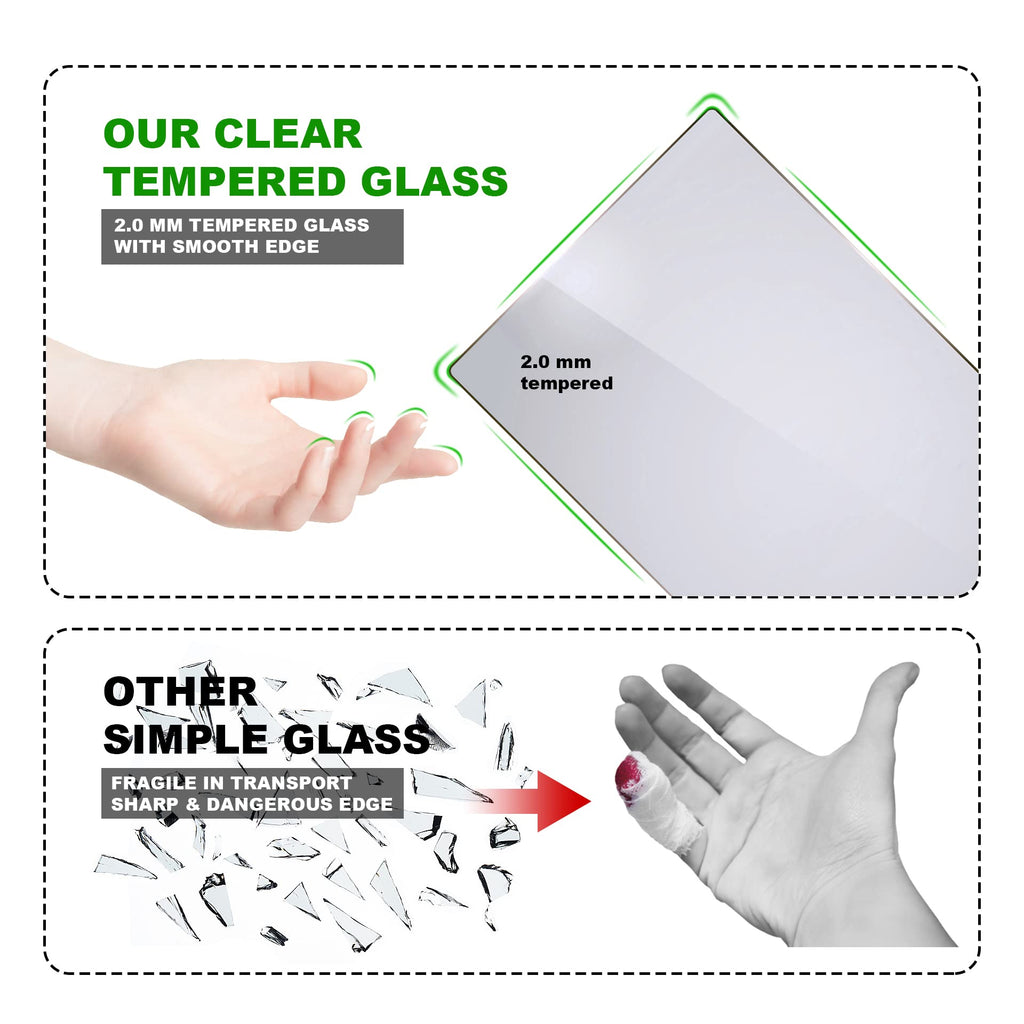 8x10 Shadow Box Picture Frame with Real Tempered Glass