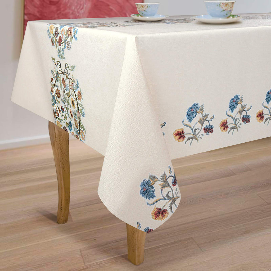 Waterproof Square Vinyl Tablecloths 54x54 Inch