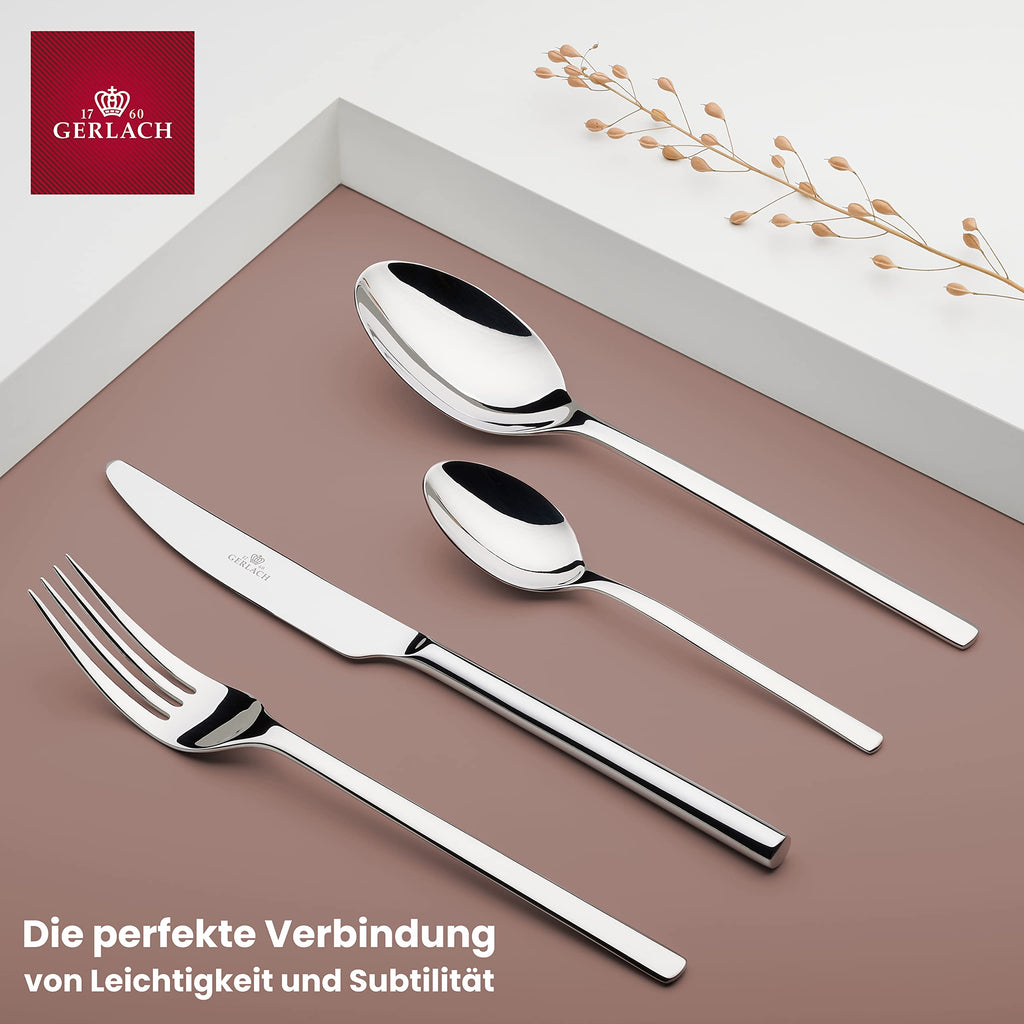 24 Piece Stainless Steel Flatware Set