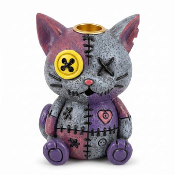 Voodoo Doll Backflow Incense Burner - Decorative Incense Cone Holder with Cascading Smoke Effect, Collectible