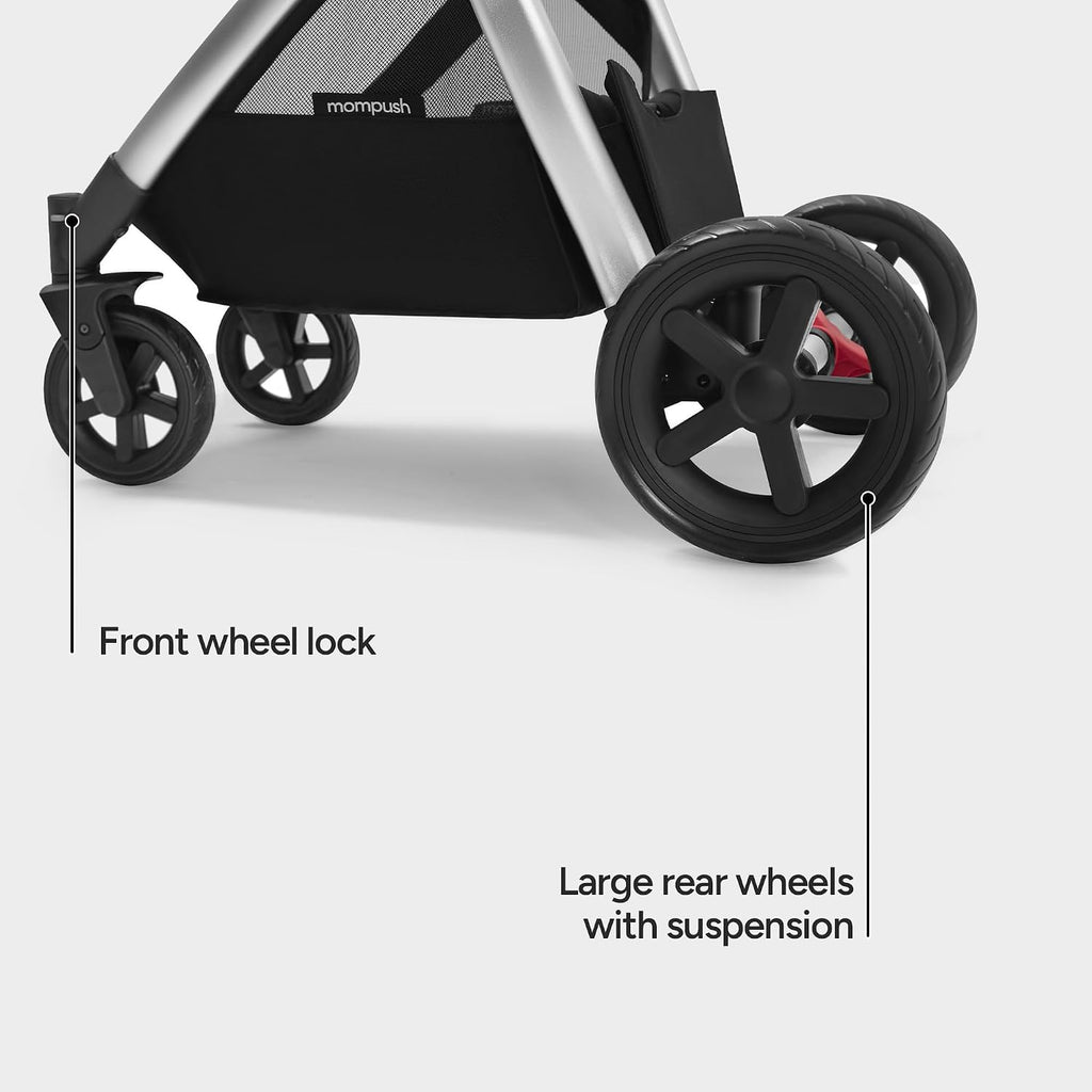 Ultimate2 Full-Size Stroller with Bassinet, Newborn to Toddler