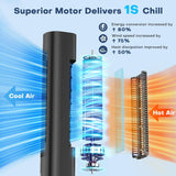 Windowless Portable Air Conditioners, 35" Evaporative Air Cooler w/3 Speeds, 25ft Remote&Touch Control, Timer