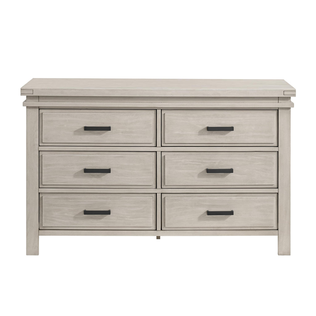 Mystic 6-Drawer Dresser, Stone Wash
