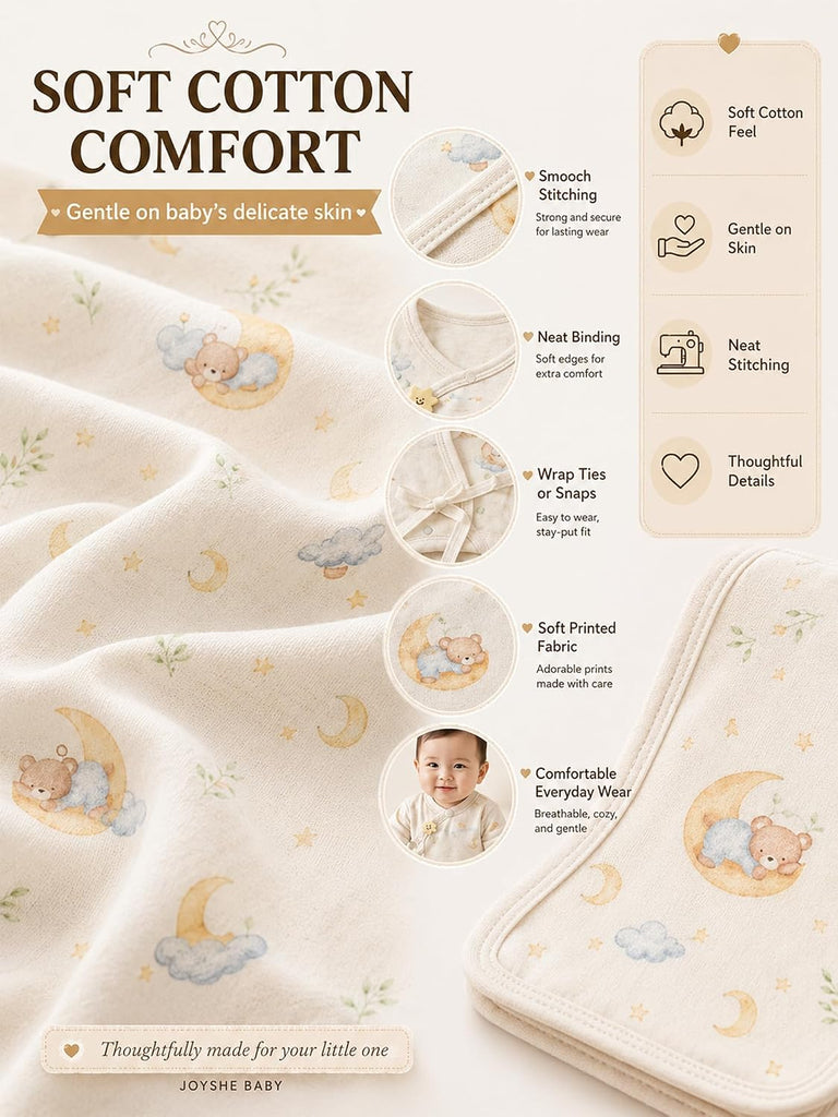 Newborn Baby Gift Set, Piece Layette Set for Boys & Girls, 0
