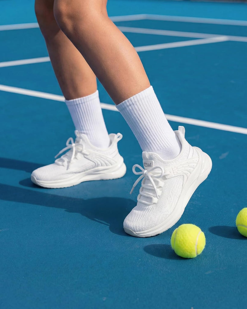 Girls Tennis Shoes Slip-on Kids Sneakers