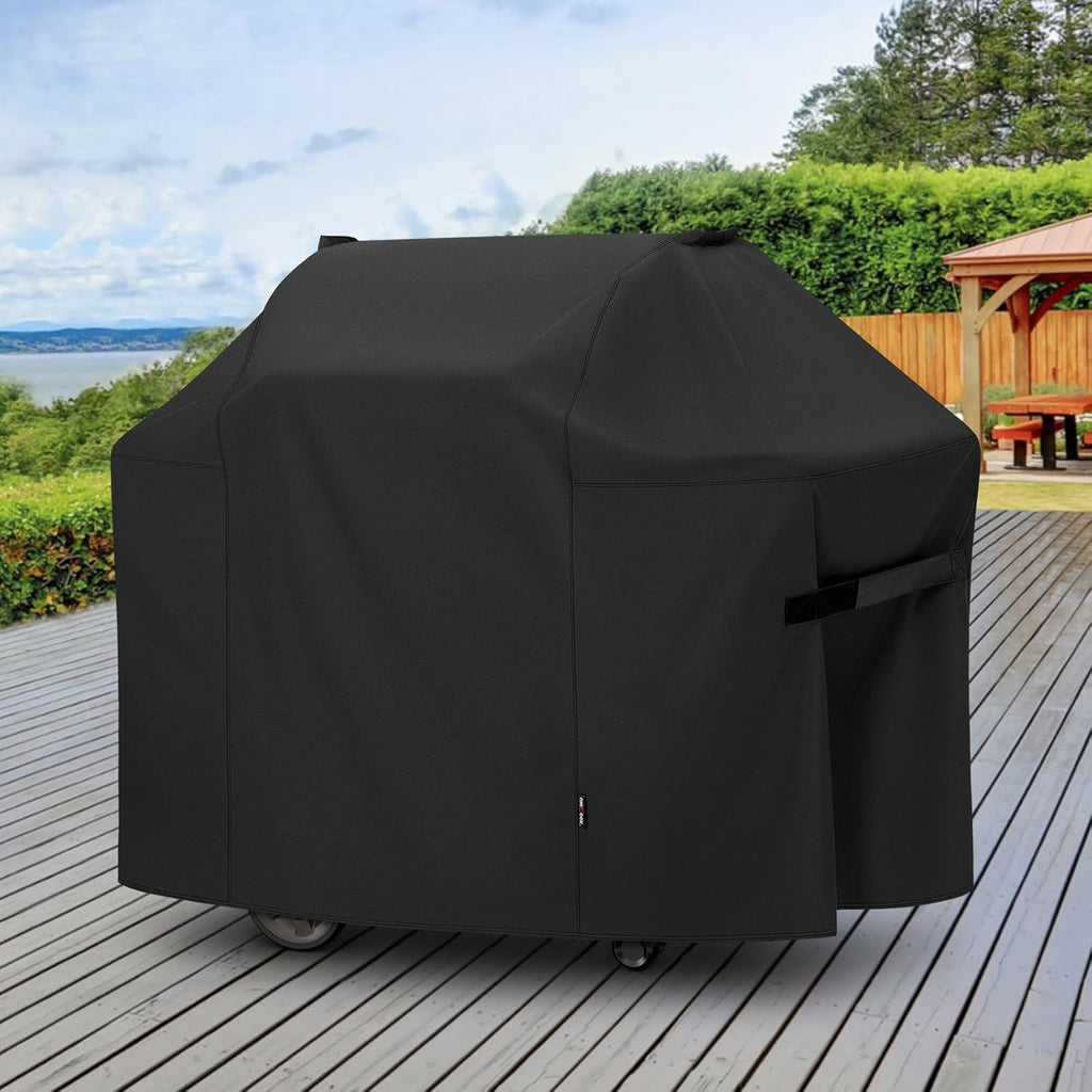 58 Inch Grill Cover for Weber Genesis II, LX 300 Series and Genesis 300 Series Gas Grills, Heavy Duty Waterproof Fade