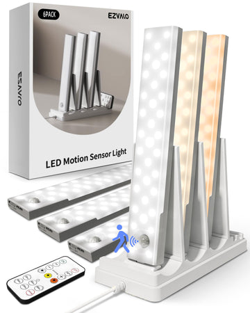 Under Cabinet Lighting with Charging Station, Motion Sensor Lights