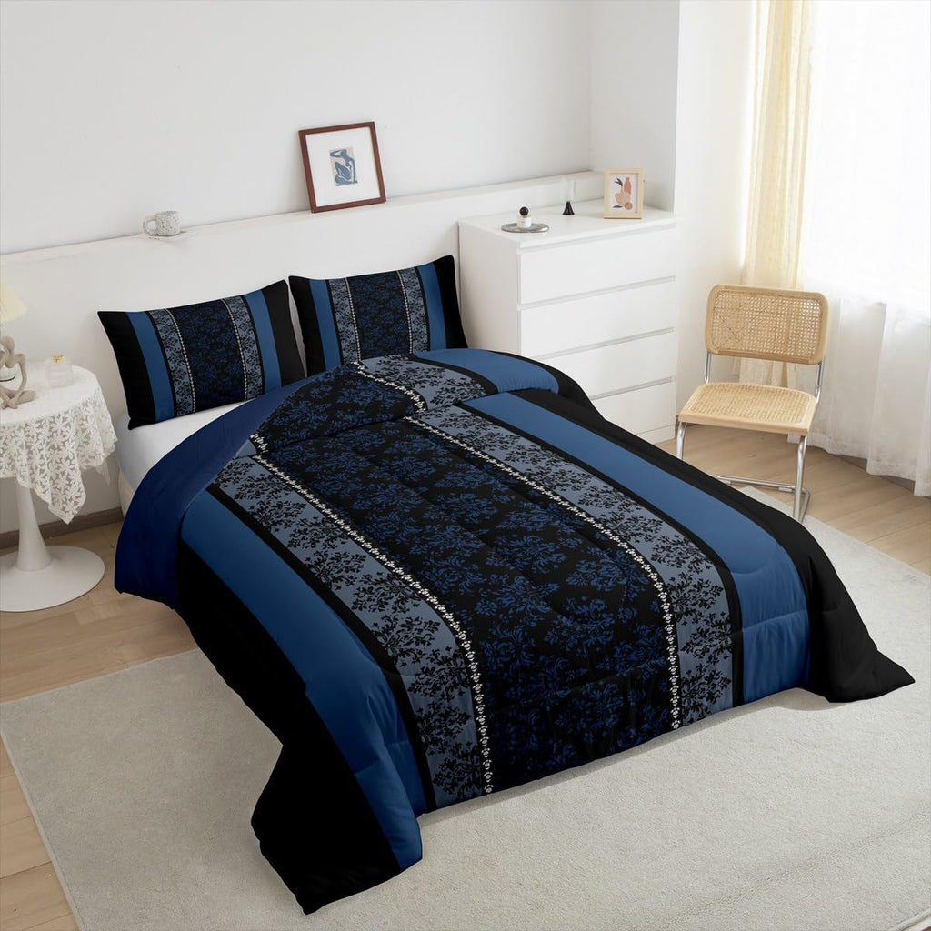 Classic Jacquard Bedding Set King Size for Boys Girls