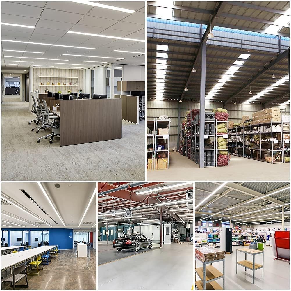 T8 T10 T12 8FT LED Bulbs, 50W (130W Equiv.), 6000LM 5000K Daylight