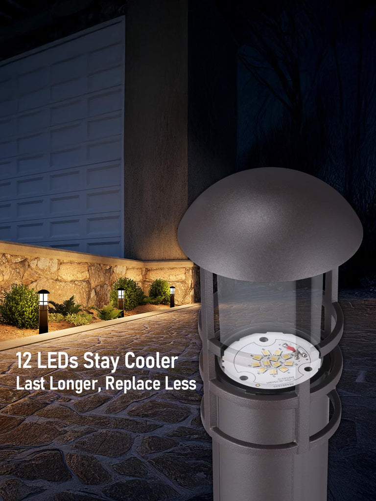 5CCT Low Voltage Landscape Pathway Lights, 3W