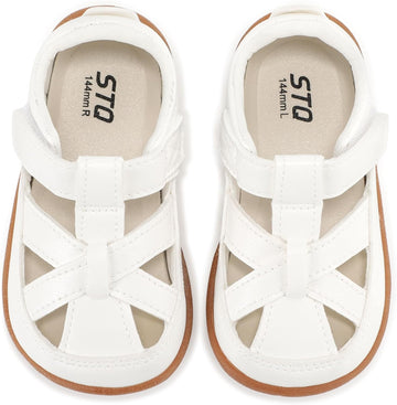 Toddler Mary Jane Sandals Wide Toe Box Flower Girls Dress Shoes