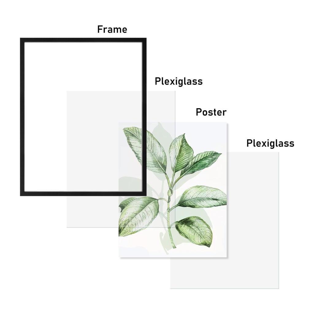 16x20 Floating Picture Frame 2 Pack, Black