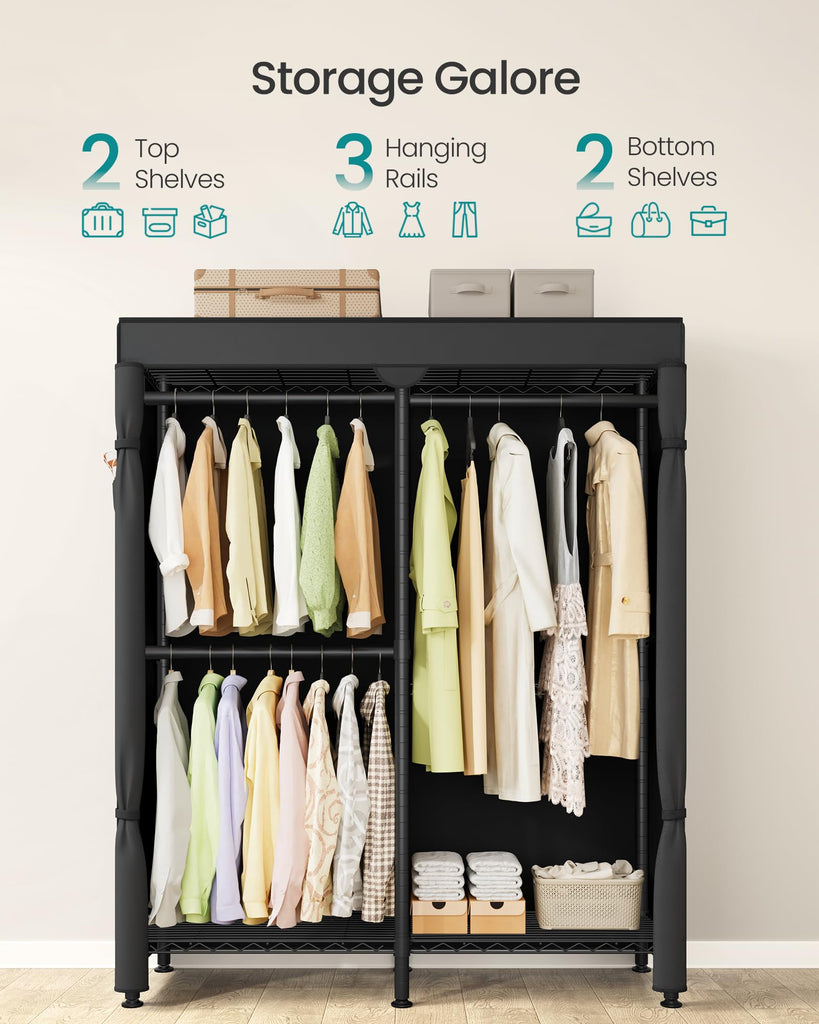 Closet Organizers and Storage, Clothes Rack with Shelves