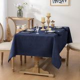 Jacquard Rectangle Tablecloth, Swirl Design Waterproof Stain Resistant Table Cover Wrinkle Free Heav