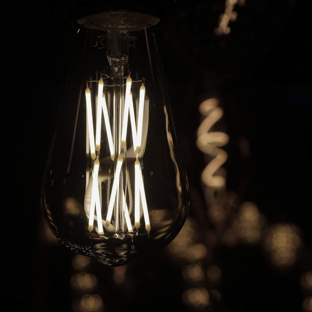 Vintage LED Edison Bulb Dimmable 10W Led Filament Light Bulbs,1200 Lumen,4000K Neutral White,100 Watt Equivalent,E26