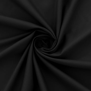 1 Yard Black Cotton Fabric 56 Inch Wide for DIY Crafts