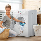 1.8 Cu.Ft Portable Clothes Dryer, Front Load Dryer Machine, Compact Laundry Dryer with Stainless Steel Tub for
