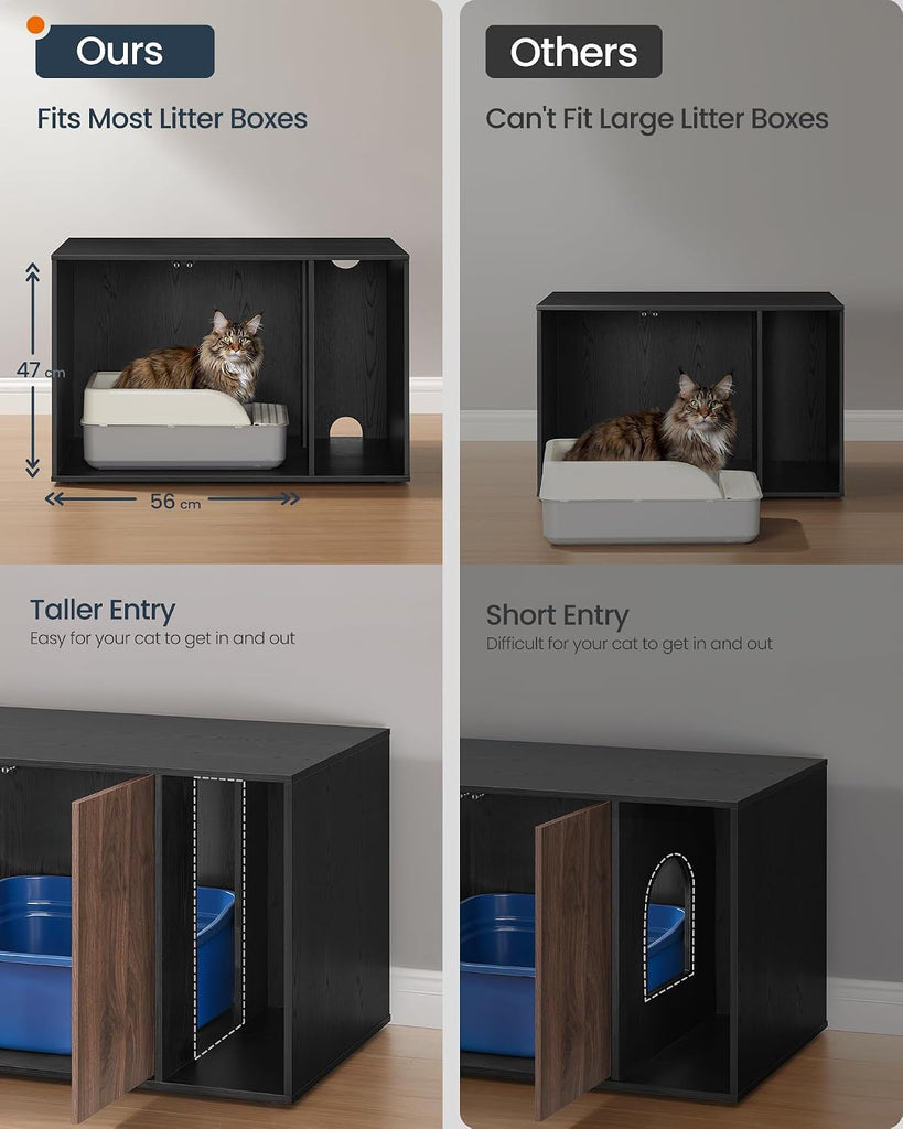 Cat Litter Box Enclosure, Snapsemble Superfast Assembly