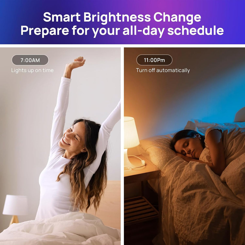 Smart Light Bulbs, 60W Equivalent Bluetooth Light Bulb, 1 Pack