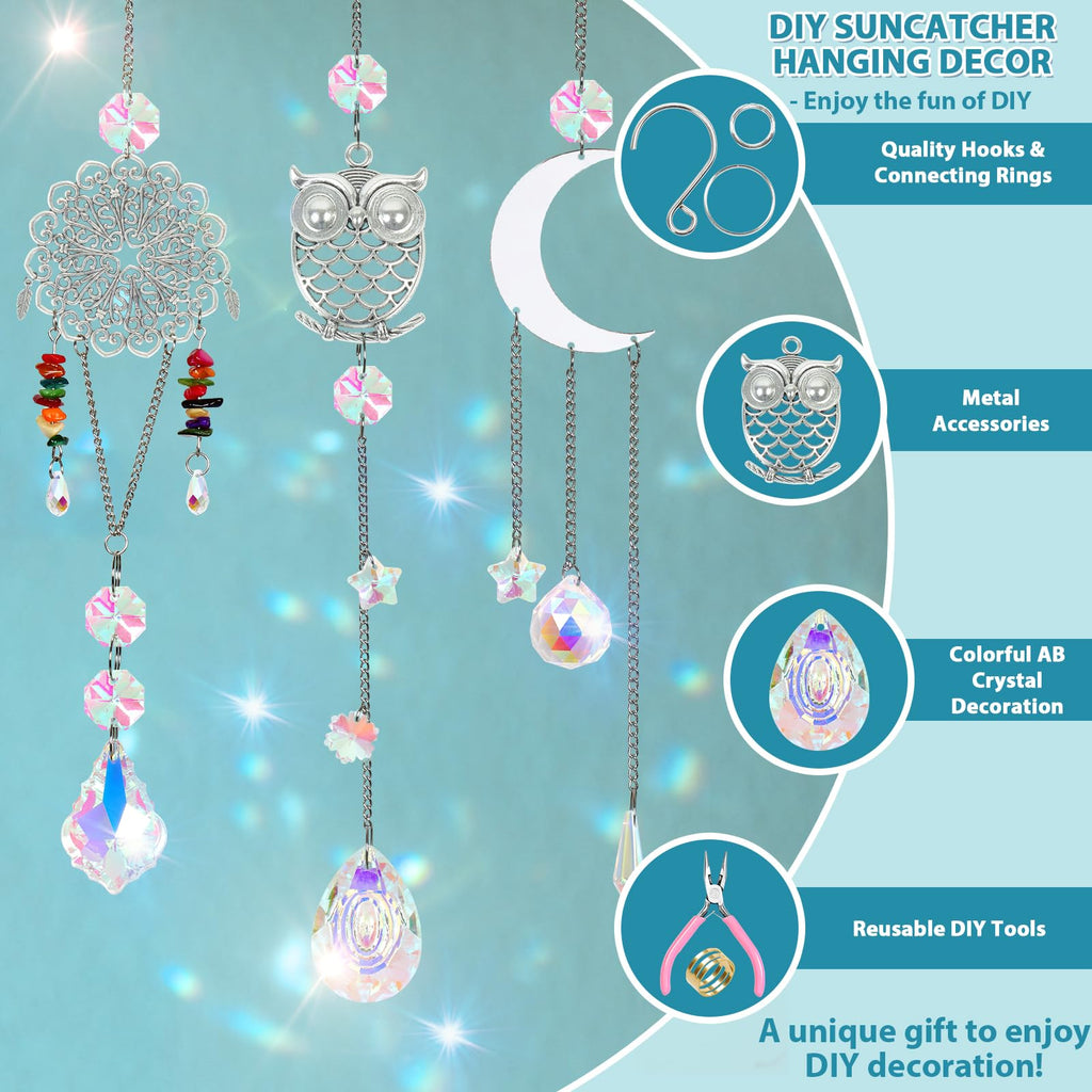 DIY Suncatcher Kit Crystal Suncatchers Making Supplies