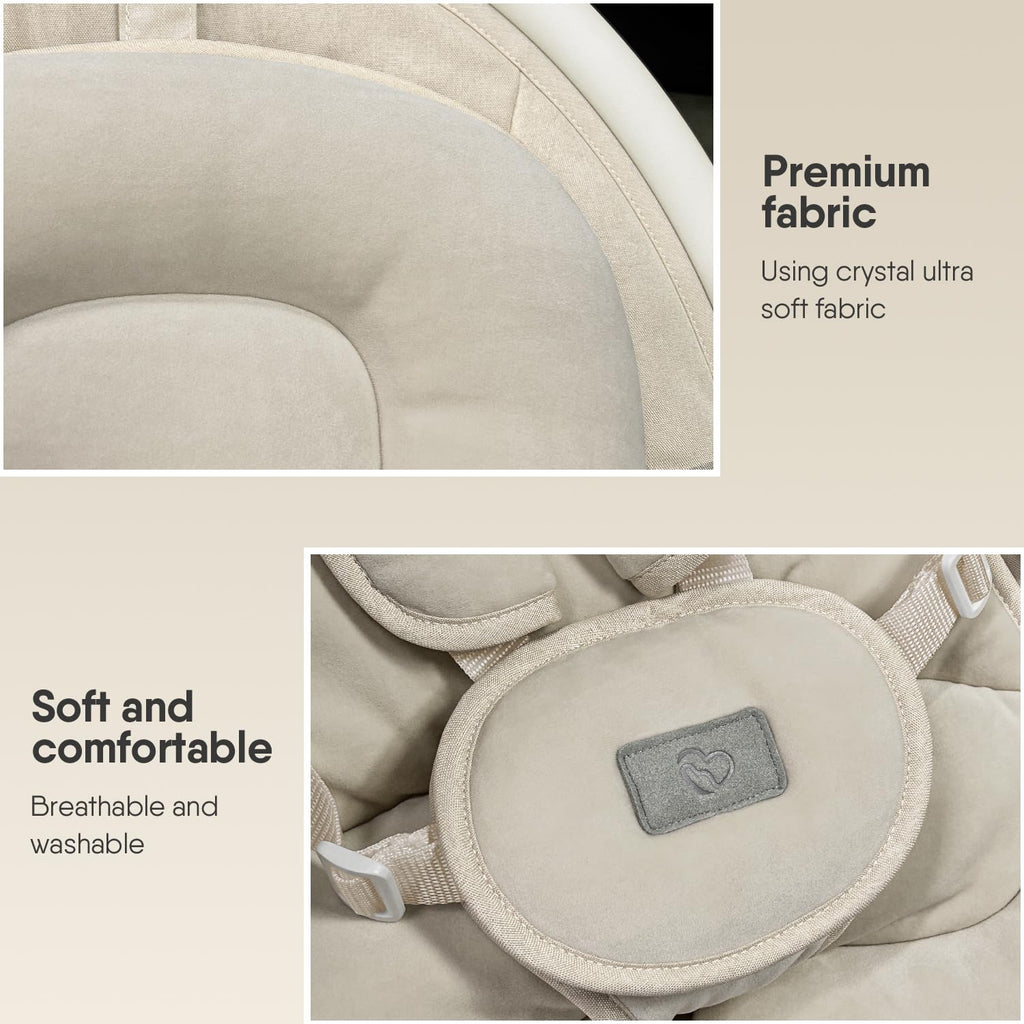 Baby Swings for Infants, Bluetooth Infant Swing with Music Speaker
