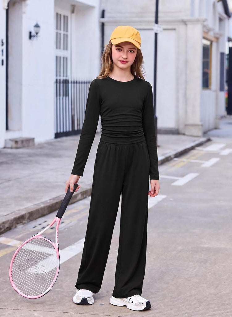 Girls 2 Piece Set Fall Outfits Lounge Sets
