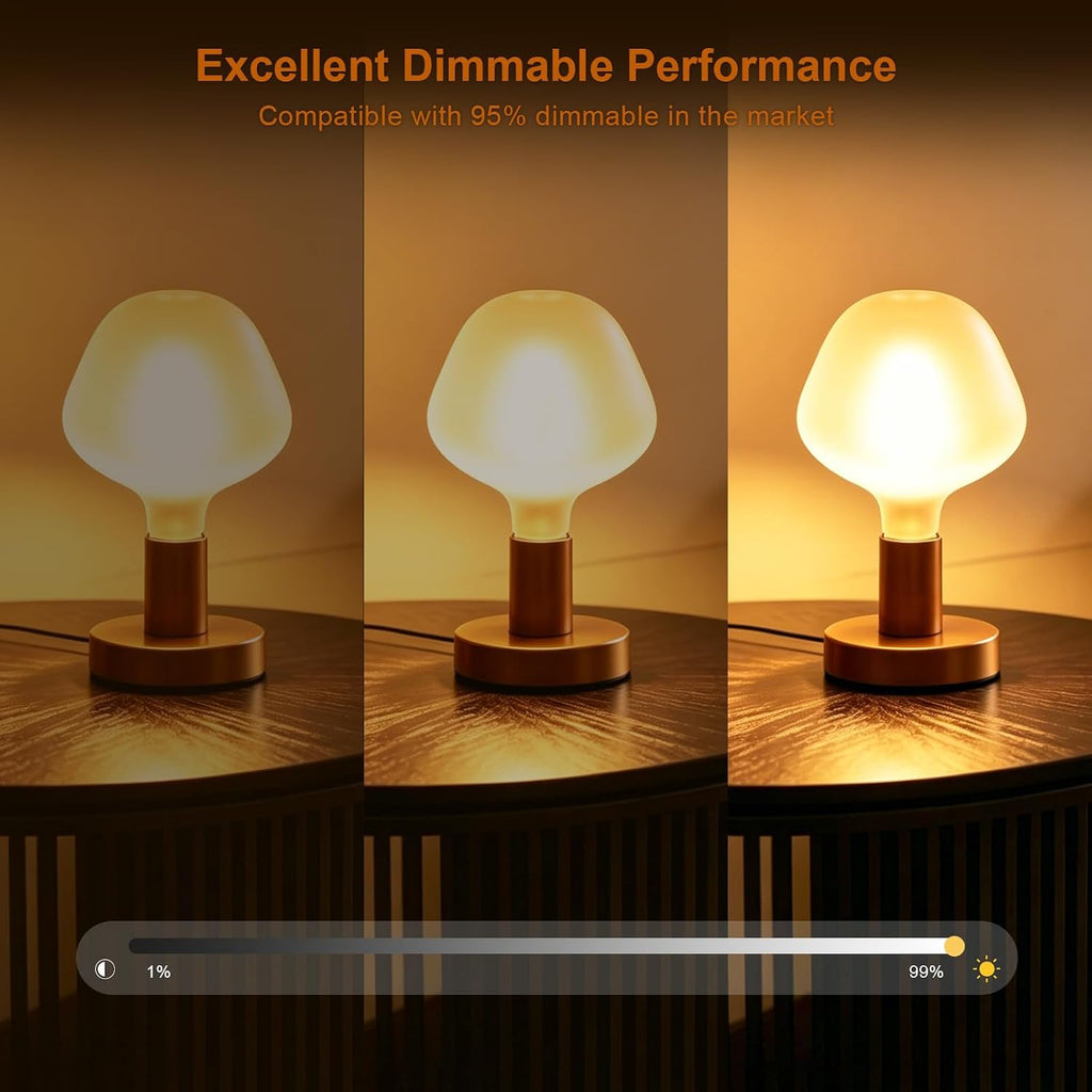 Dimmable Led Bulb,12W Equivalent 100W,147 Big Edison Bulb,3000K