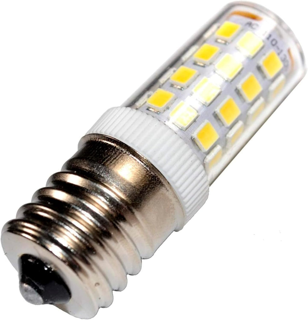 E17 Base 43 SMD 2835 LED Light Bulb Dimmable 110V Cool White Compatible with Microwave, Refrigerator, Kitchen Vent