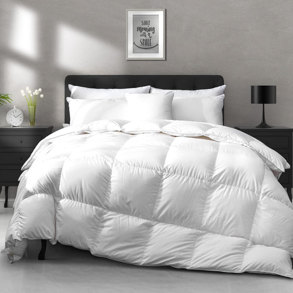 Luxury All Season Down Feather Fibers Comforter Full/Queen Duvet Insert