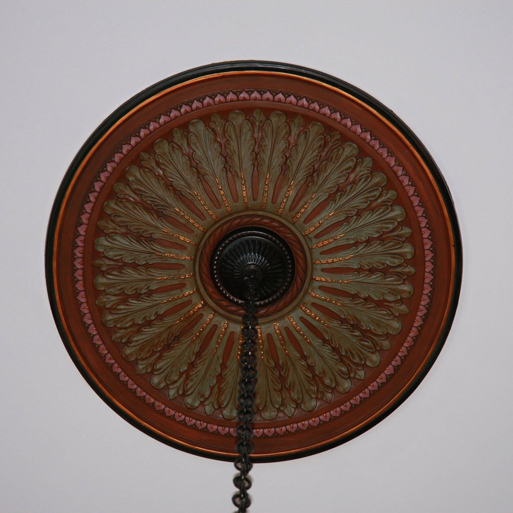 Ceiling Medallion, 29-1/8" x 3-5/8" x 1", Ultra Pure White