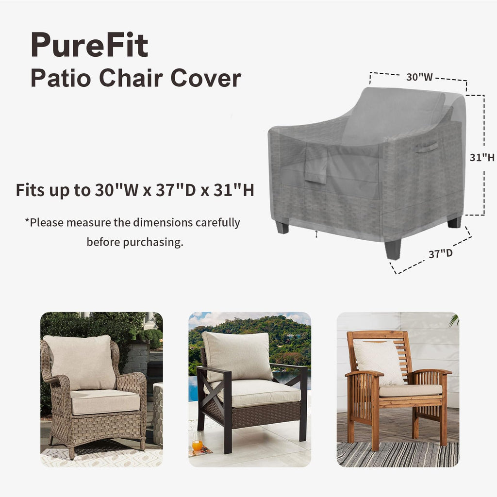 Outdoor Chair Covers Waterproof Patio Furniture Lawn Chair Covers