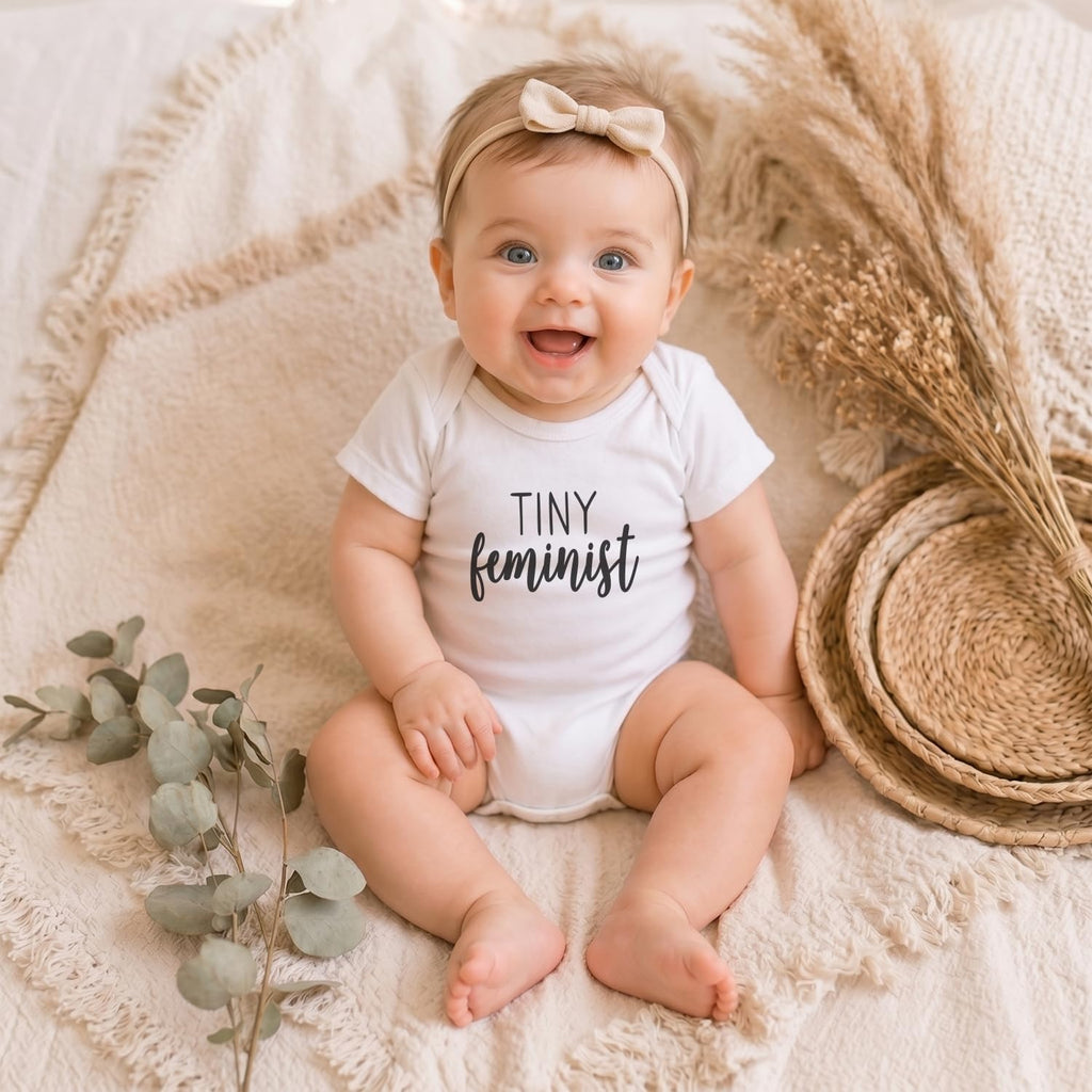 Organic Cotton Baby Onesie - Infant Bodysuit, Soft Breathable Outfit, Unisex Baby Clothes, Snap Closure
