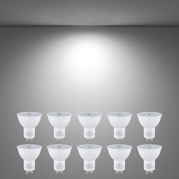 Light Bulbs MR16 led Light Bulb GU10 led Bulb 5000K 10Pin Energy Efficient 7W 550Lumens 120V, Range Hood, Living