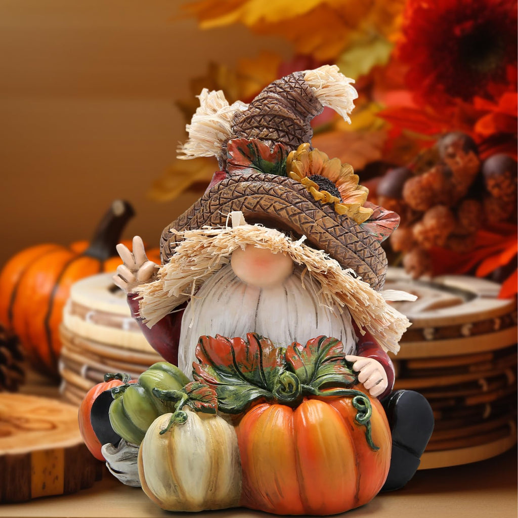 Fall Thanksgiving Pumpkin Gnomes Decorations, Fall Decor