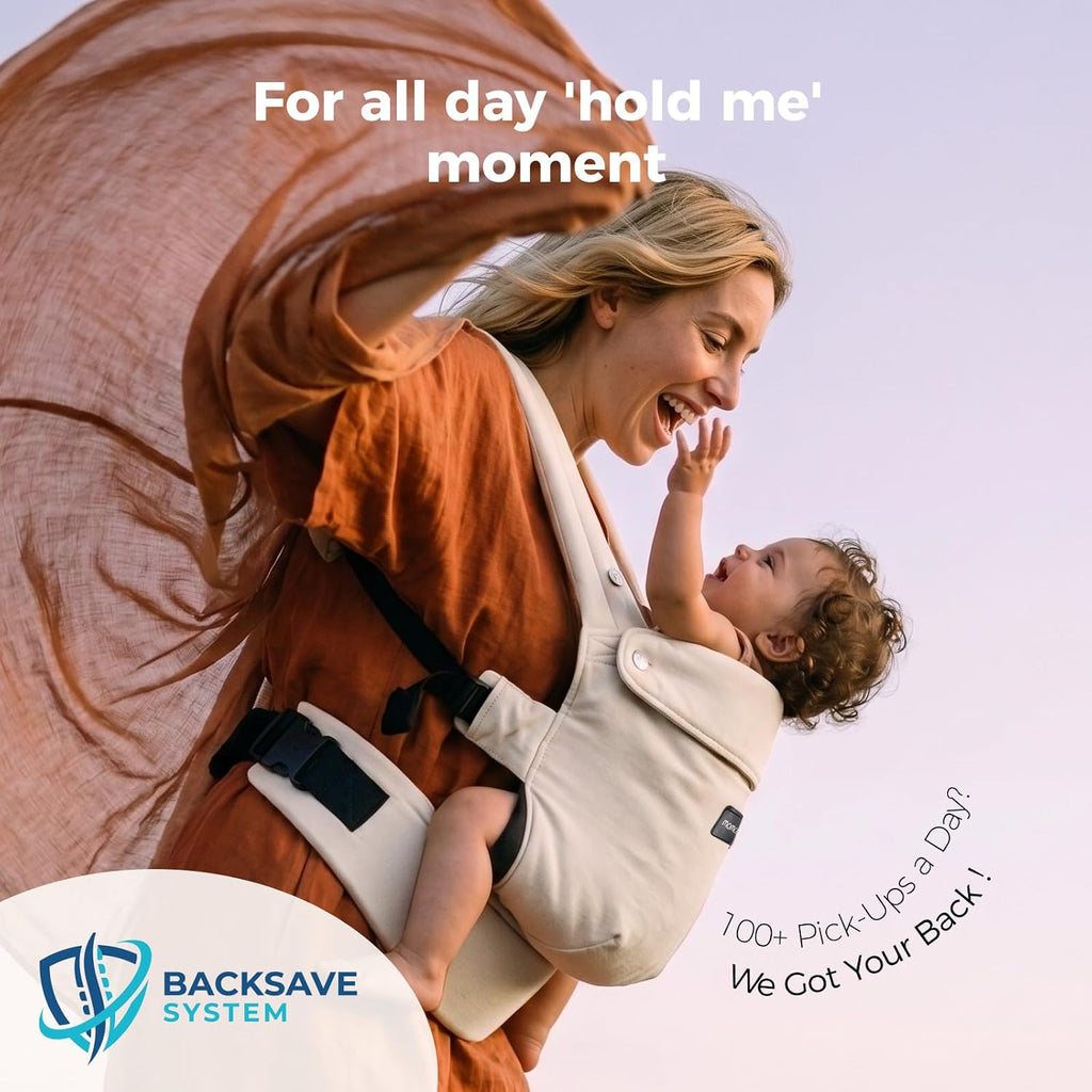 PureHug Baby Carrier - Ergonomic, Cozy and Lightweight for 7-45 lbs