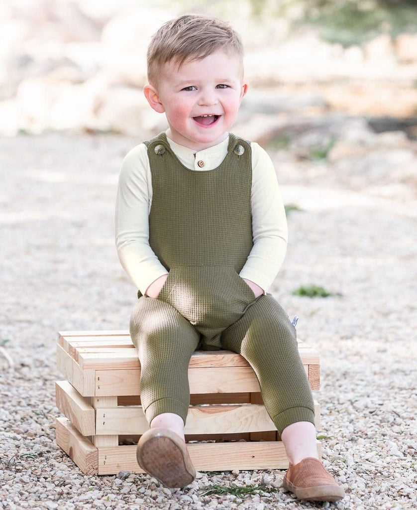 Baby Boys Henley Raglan - Baseball Tee Bodysuit