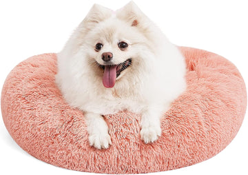 Orthopedic Dog Bed Comfortable Donut Cuddler Round Pet Beds Ultra Soft Washable Dog and Cat Cushion ( / / )