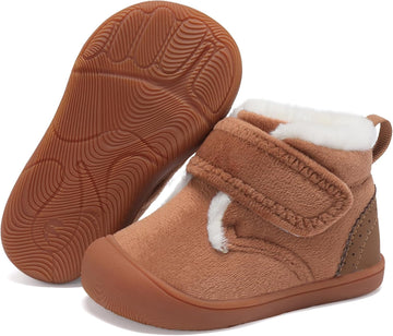 Baby Boy Girl Booties Toddler Slippers Winter Sock Shoes