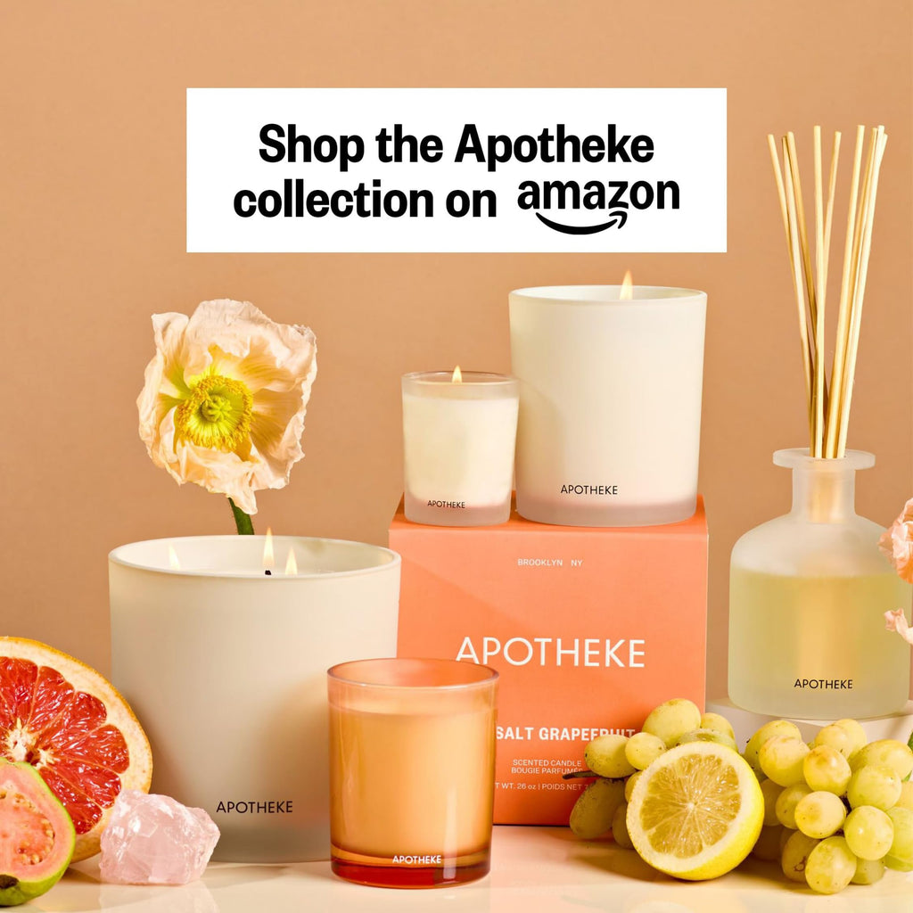 Signature 3 Wick Scented Candles, Sea Salt Grapefruit - 26 Oz