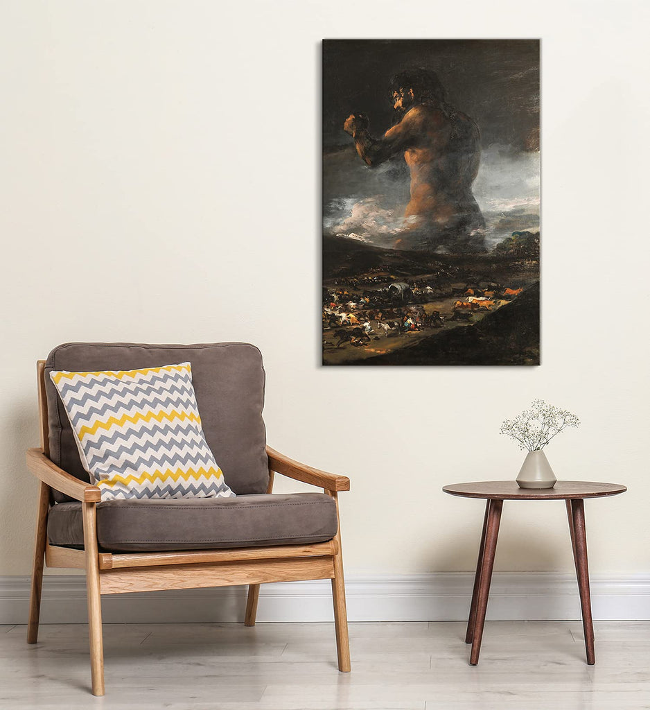 Print Wall Art - The Colossus, Circa 1808 by Francisco de Goya - 24x36 inches