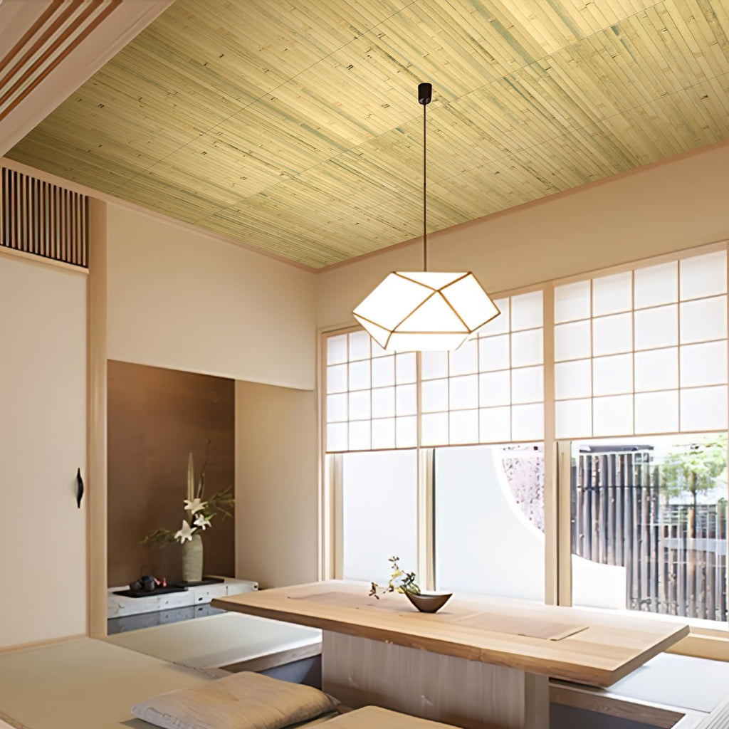 Natural Bamboo Wall Panel, 12 x 96 Inch, Natural
