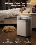 Dehumidifier for Basement with Pump, 2.11 Gallon Top-Mounted Water Tank, Max 90 Pint/D
