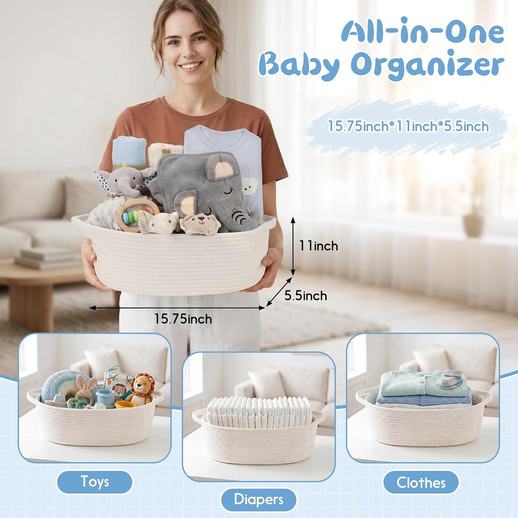 Baby Shower Gifts Basket for Boys, Newborn Essentials Must Haves,Gender Reveal Gifts, Newborn Essentials Must Haves